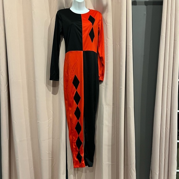 Fun Shack Women's Harlequin Catsuit – Size Small – NWOT | Perfect for Halloween - Picture 4 of 5